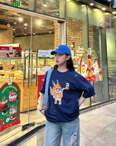 Áo Phông MLB Dragon Đội Sừng Hươu