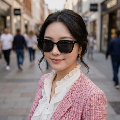 Kính Mát Gập Mccoin Foldy 01 Màu Đen
