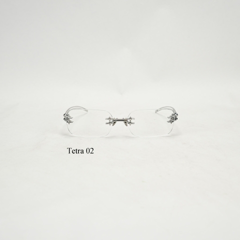 Kính Mát Gentle Monster Bold Tetra 02 BRM Màu Trắng