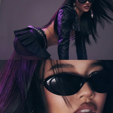 Kính Mát Gentle Monster Bratz Lolang 01 Màu Đen