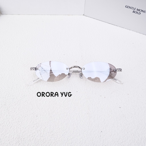 Kính Mát Gentle Monster Jewerly Orora YVG Màu Xám