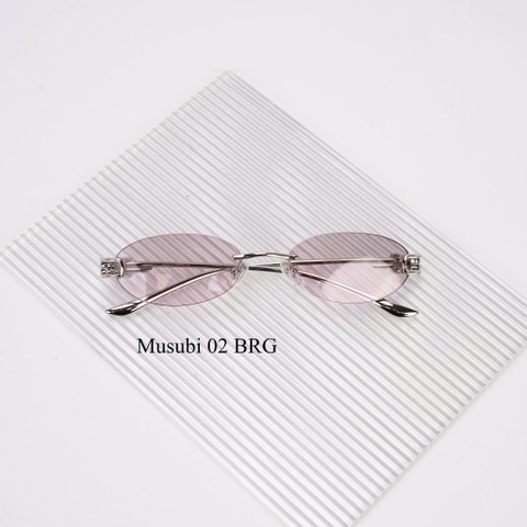 Kính Mát Gentle Monster Musubi 02 BRG Màu Xám