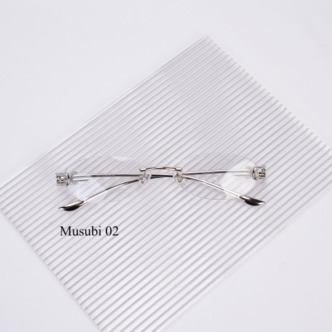 Kính Mát Gentle Monster Musubi 02 Màu Bạc