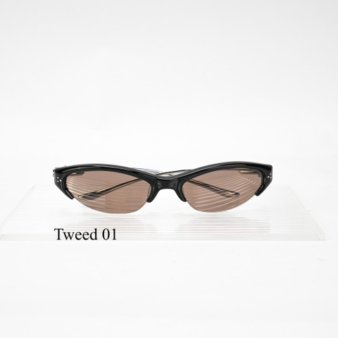 Kính Mát Gentle Monster Tweed 01 Màu Đen-Nâu