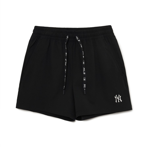 Quần Short MLB Logo Chữ NY 3FSMB0133-50BKS Màu Đen