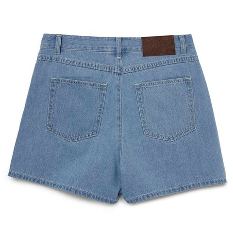 Quần Shorts Nữ MLB Denim NY 3FDPH0133-50SBL Màu Xanh Nhạt