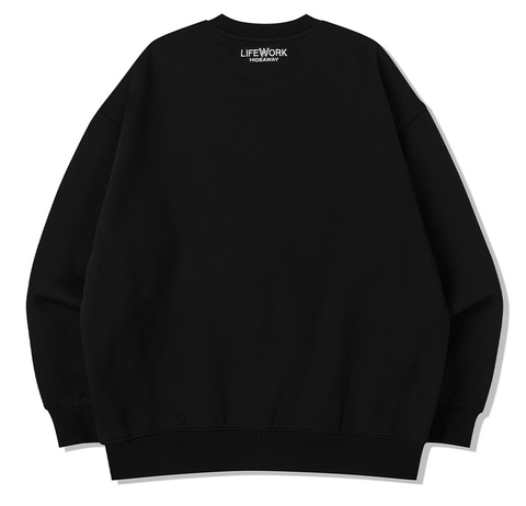 Áo Nỉ Lifework Chó Mặt Ngầu Mặc Hoodie 2023 Màu Đen