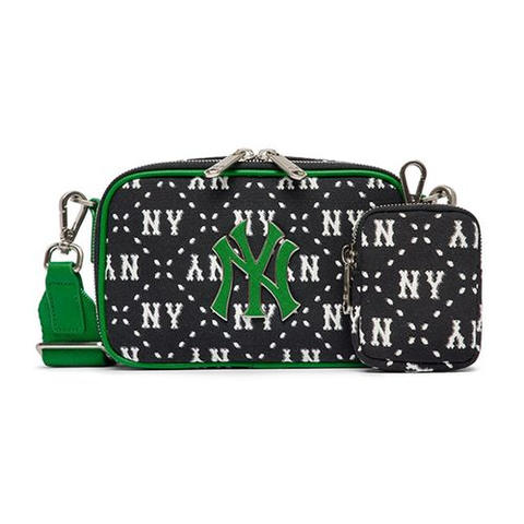 Túi Đeo Chéo MLB Monogram Mini NY 3ACRS013N-50BKS Màu Đen