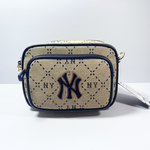 Túi Đeo Chéo MLB Kid Monogram Màu Nâu