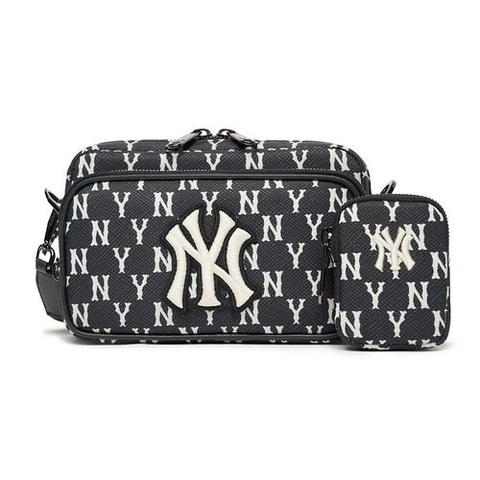 Túi Đeo Chéo MLB Mini Monogram NY 3ACRS012N-50BKS Màu Đen