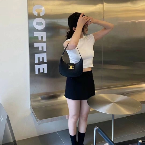 Túi Đeo Vai Celine Remake Korea Ava Bag In Trompie Size 23 Cm