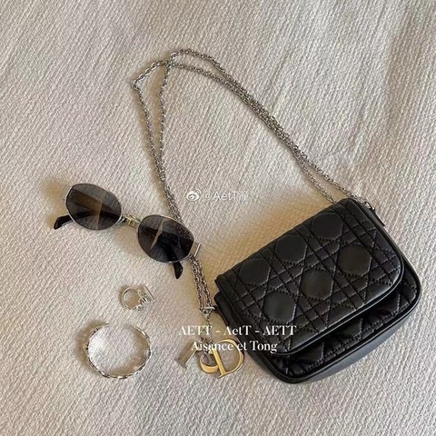 Túi Đeo Vai Lady Dior Pouch Size 18cm