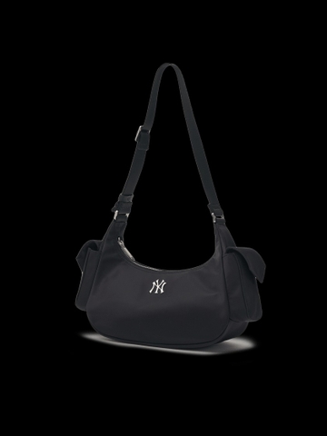 Túi Đeo Vai Nữ MLB Nylon Cargo Bag New York Yankees Màu Đen