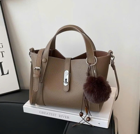 Túi Mini Tote Bag Oscar Korea Da Bò Togo Size 23cm