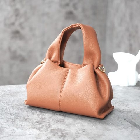 Túi Polene Numero Bản Hàn Size 23cm Màu Nâu