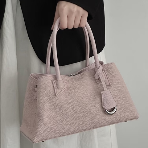 Túi Tote Bag Thiết Kế Hàn 2026 Da Bò Togo Size 27cm
