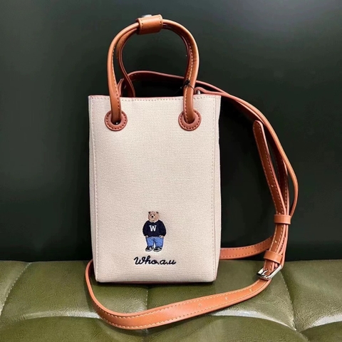 Túi Tote Nữ WHOAU WHBG3812A-IVORY Màu Ivory
