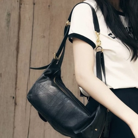 Túi Xách D-ior Journey Small Bag Bản Hàn Da Bò 33cm