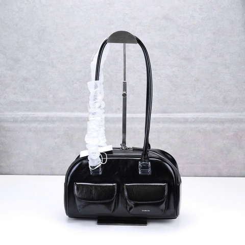 Túi Xách Stand Oil Chubby Bag Màu Đen