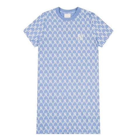 Váy MLB Monogram Logo NY Màu Xanh