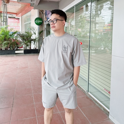 Bộ Quần Áo Cộc Tay LifeWork Venturi Relax Màu Xám