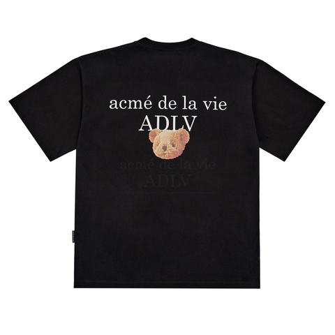 Áo Phông ADLV Baby Face Bé Đội Gấu Màu Đen