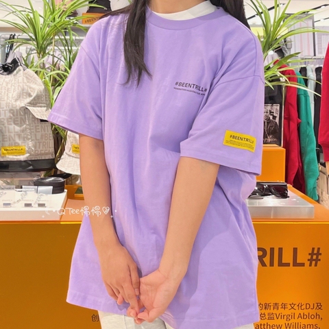 Áo Phông Beentrill Logo Lưng Màu Tím