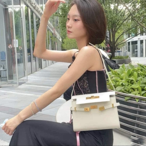 Túi Đeo Vai YSL Manhattan Remake Korea Size 24 cm