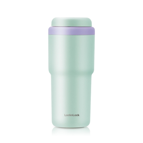 BÌNH GIỮ NHIỆT LOCK&LOCK DAILY MACARON TUMBLER 480ML LHC3292GRN (MÀU XANH)