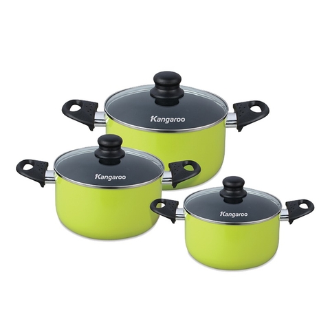 BỘ NỒI NHÔM KANGAROO KG993MX