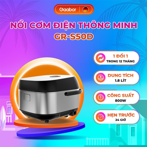 Nồi cơm điện thông minh Gaabor GR-S50D