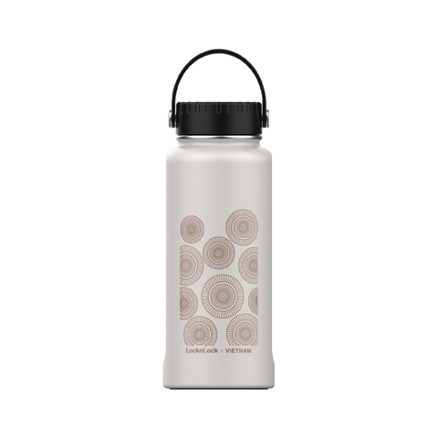 BÌNH GIỮ NHIỆT LOCK&LOCK RIGA TUMBLER VIETNAM EDITION 897ML LHC4160BEG (MÀU BE)