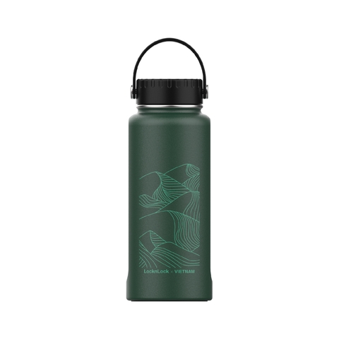 BÌNH GIỮ NHIỆT LOCK&LOCK RIGA TUMBLER VIETNAM EDITION 897ML LHC4160DGRN (MÀU XANH)