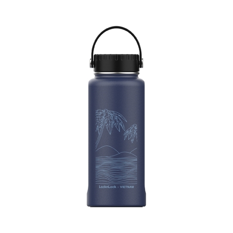 BÌNH GIỮ NHIỆT LOCK&LOCK RIGA TUMBLER VIETNAM EDITION 897ML LHC4160NVY (MÀU XANH NAVY)