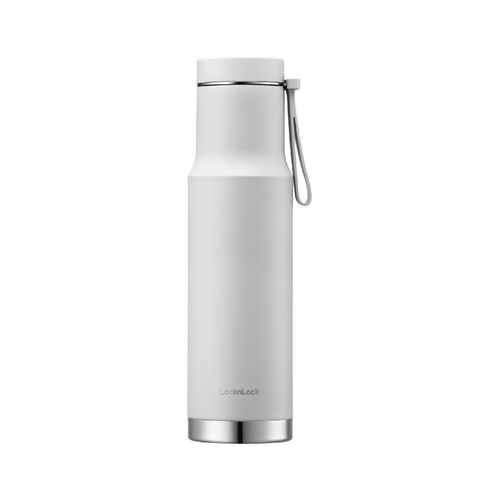 BÌNH GIỮ NHIỆT LOCK&LOCK METRO EDGE TUMBLER 620ML LHC4199IVY (MÀU TRẮNG)