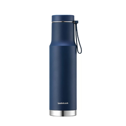 BÌNH GIỮ NHIỆT LOCK&LOCK METRO EDGE TUMBLER 620ML LHC4199NVY (MÀU NAVY)