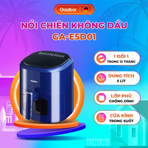 Nồi chiên không dầu Gaabor GA-E5D01