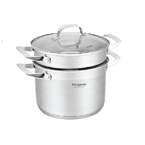 NỒI HẤP INOX 5 LỚP KANGAROO KG28IS