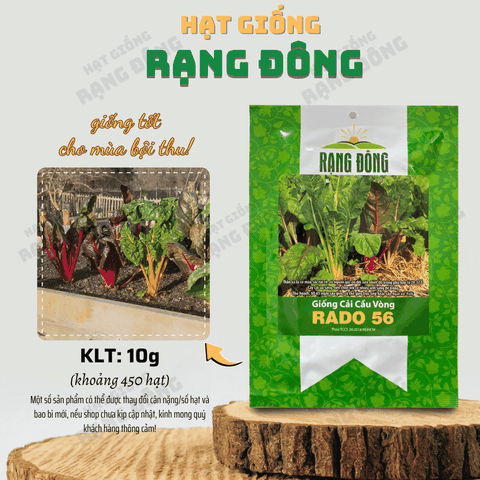 Hạt giống Cải Cầu Vòng