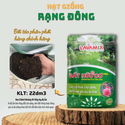 Đất Trồng Cây Cao Cấp Bao 22 lít ~ 10kg