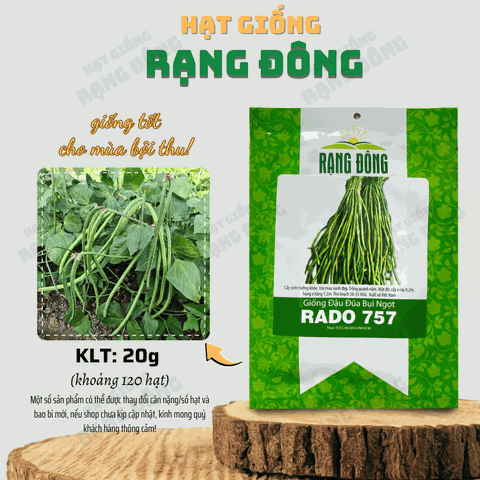 Hạt giống Đậu Đũa Ngọt Bụi Lùn