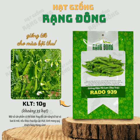 Hạt giống Đậu Hà Lan Lấy Trái
