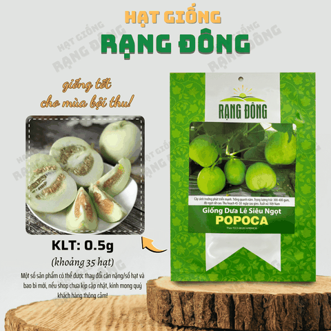 Hạt giống Dưa Lê Popoca