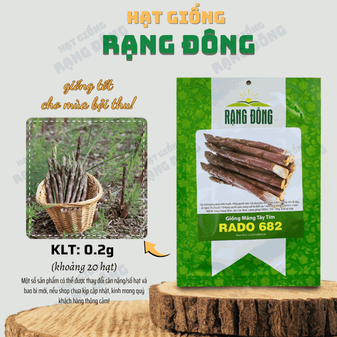 Hạt giống Măng Tây Tím