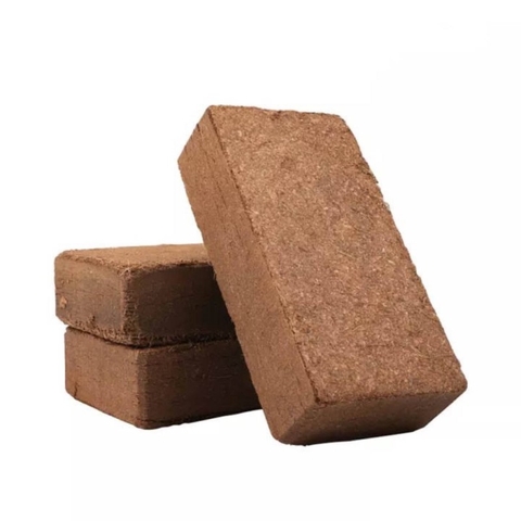 Viên nén xơ dừa trồng rau củ quả (viên 600gr) đã qua xử lý