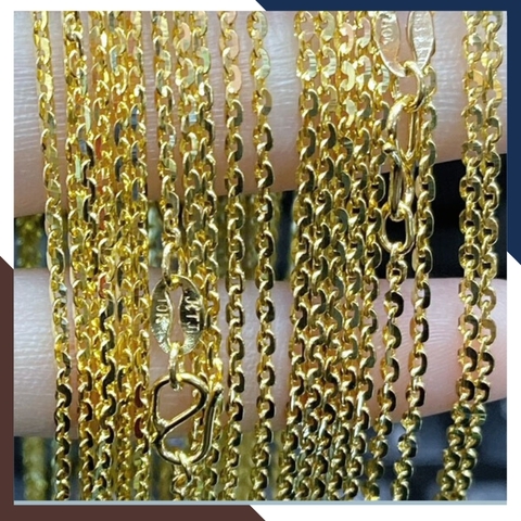 Dây chuyền vàng tây nữ 10k 1 chỉ đẹp TL76101