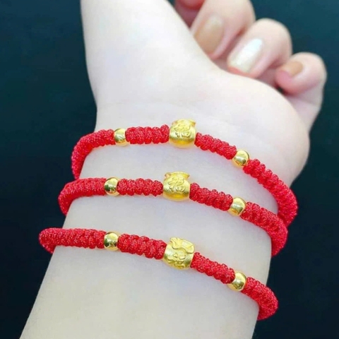 Charm túi tiền vàng 24k 9999 mã CHARMV21