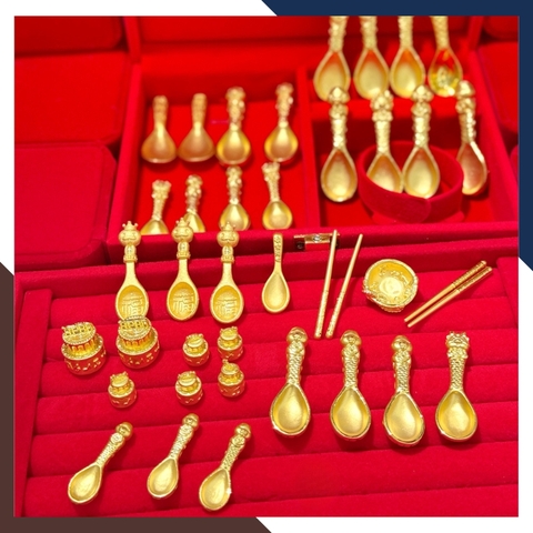 Bánh Sinh Nhật Bằng Vàng 9999 Mã QTV08 - Quà Sinh Nhật Ý Nghĩa Vượt Xa Mọi Lời Chúc