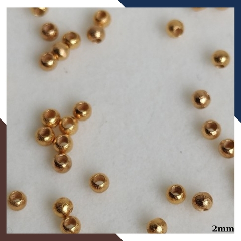 Bi vàng 18k size 2mm mã 2AC45