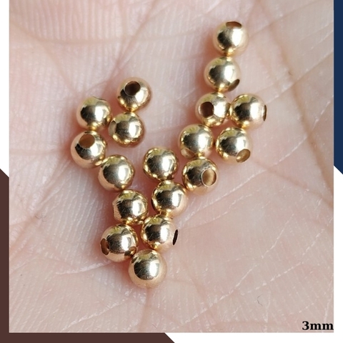 Bi vàng 18k size 3mm mã 3AC55